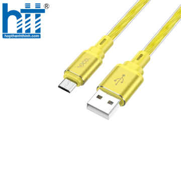 Cáp dữ liệu sạc silicone băng tinh thể X98 Micro