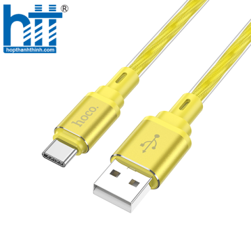 Cáp dữ liệu sạc silicone băng tinh thể X98 Type-C