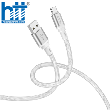 Cáp dữ liệu sạc silicon iP pha lê băng X98