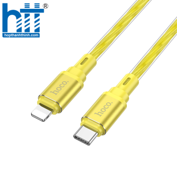 Cáp dữ liệu sạc silicon X98 Crystal ice PD iP