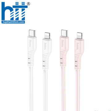 Cáp dữ liệu sạc silicon PD màu pha lê X97 iP