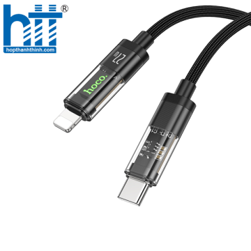 Cáp dữ liệu sạc PD phiên bản Discovery trong suốt U116 cho iP