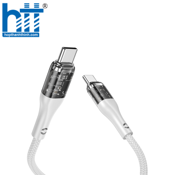 Cáp dữ liệu sạc 100W U115 cho Type-C đến Type-C