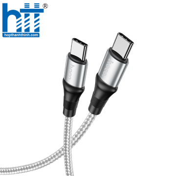 Cáp dữ liệu sạc X50 Type-C sang Type-C Exquisito 100W 1M