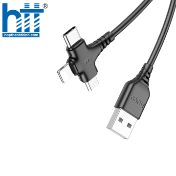 Cáp sạc 3 trong 1 X77 Jewel USB to iP/Micro/Type-C