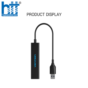 Bộ chuyển đổi USB 3.0 to Lan + 3 Port USB 3.0 Vention VAS-J42-N