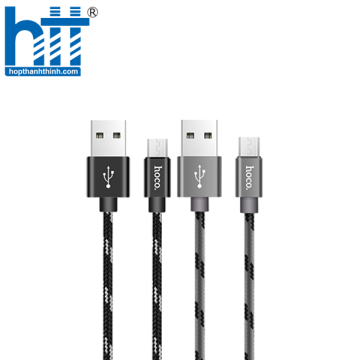 Cáp sạc Micro dệt kim X2 Plus Lucky KING KONG 1M