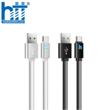 Cáp Sạc Hoco UPL12 Type-C 1m2 - Có Đèn Báo Tự Động Ngắt Khi Đầy
