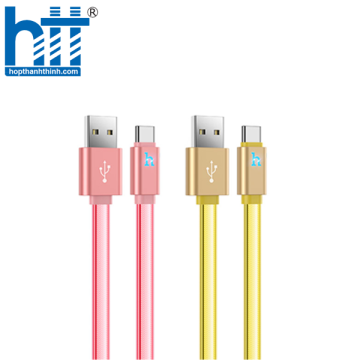 Cáp Sạc Hoco UPL12 Type-C 1m2 - Có Đèn Báo Tự Động Ngắt Khi Đầy