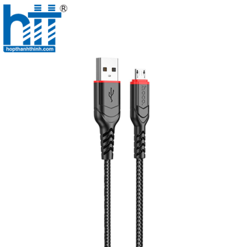 Cáp Sạc Nhanh Hoco U14 Plus Lightning 5A Báo Đèn 1M