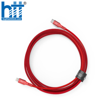 CÁP IPHONE 14 I 13 I 12 USB-C TO LIGHTNING 20W/60W INNOSTYLE DURAFLEX IPHONE/IPAD D_ICL150_ Red