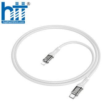 Cáp sạc PD phiên bản trong suốt U111 iP