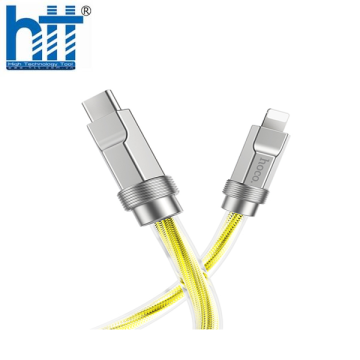 Cáp sạc U113 silicone PD TYPE C - IPHONE (Vàng)