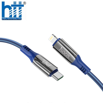 Cáp sạc S51 TYPE C - TYPE C 100W (Xanh)