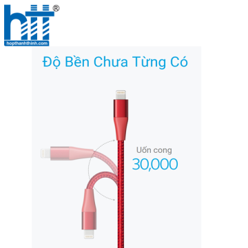 Cáp Lightning Anker PowerLine+ II - Dài 0.9m - A8452011