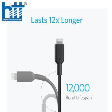 Cáp Type C to Lightning Anker PowerLine II dài 0.9m - A8632652