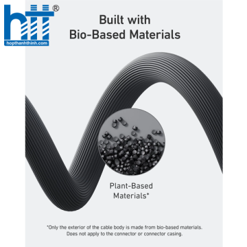 Cáp Type C to Type C Anker 544 dài 0.9m (Bio-Based) - A80F1H61