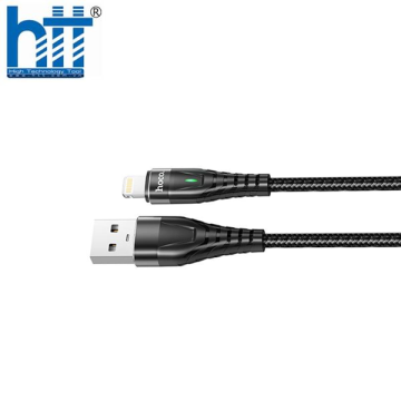 Cáp Sạc Nhanh Hoco ME3 Lightning 2M 3A (Đen)