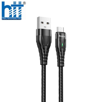 Cáp Sạc Nhanh Hoco ME3 Micro 2M 3A (Đen)