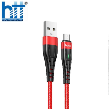 Cáp Sạc Nhanh Hoco ME3 Micro 2M 3A (Đỏ)