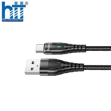 Cáp Sạc Nhanh Hoco ME3 Type-C 2M 3A (Đen)