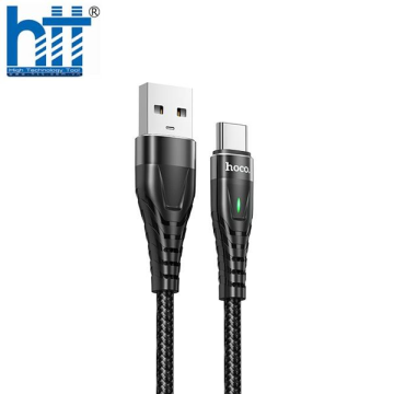 Cáp Sạc Nhanh Hoco ME3 Type-C 2M 3A (Đen)