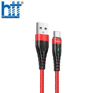 Cáp Sạc Nhanh Hoco ME3 Type-C 2M 3A (Đỏ)