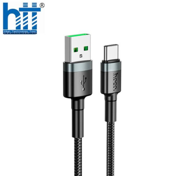 Cáp Sạc Nhanh Hoco ME5 Type-C 1M 3A (Đen)