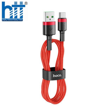Cáp Sạc Nhanh Hoco ME5 Type-C 1M 3A (Đỏ)