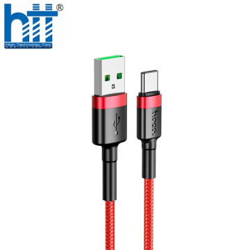 Cáp Sạc Nhanh Hoco ME5 Type-C 1M 3A (Đỏ)
