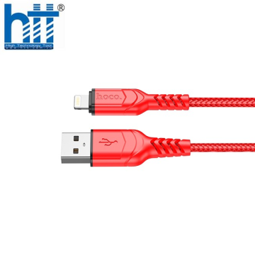 Cáp Sạc Nhanh Hoco X59 Lightning 2m 2.4A (Đỏ)