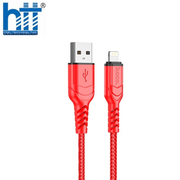 Cáp Sạc Nhanh Hoco X59 Lightning 2m 2.4A (Đỏ)