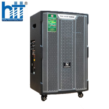 Loa Kéo Nanomax K-180 Bass 40cm 820w Lưới Xám Karaoke Bluetooth