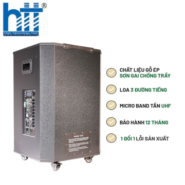 Loa Kéo Nanomax SK-15X5 Bass 40cm 620w Karaoke Bluetooth