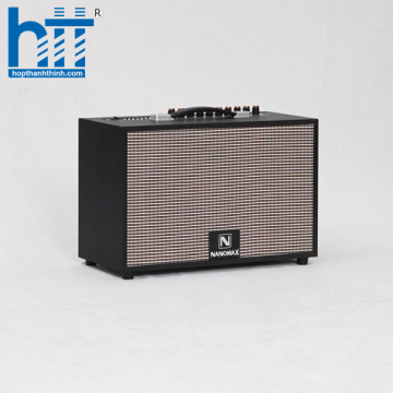 Loa Karaoke Xách Tay Nanomax K-01 Đen Bass 20cm 120w