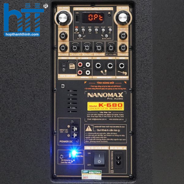 Loa Kéo Nanomax K-680 Bass 40cm 920w Karaoke Bluetooth