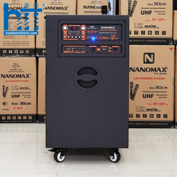 Loa Kéo Bình & Điện Nanomax Pro-218 Bass Đôi 50cm 3000w