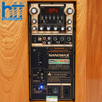 Loa Kéo Nanomax K-186 Bass 40cm 850w Karaoke Bluetooth