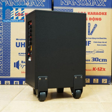 Loa Kéo Mini Nanomax S-8C Bass 20cm 50w Karaoke Bluetooth