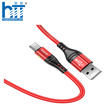  Cáp Sạc Báo Đèn ME10 Type-C 1M 3A (Đỏ)