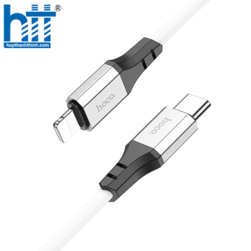 Cáp dữ liệu sạc silicon X86 PD (Trắng)