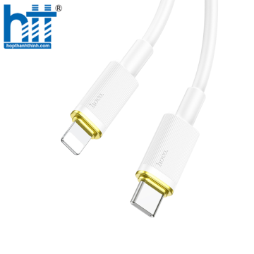 CÁP SẠC U109 Lightning PD charging data cable 1.2M, PD20W (Trắng)