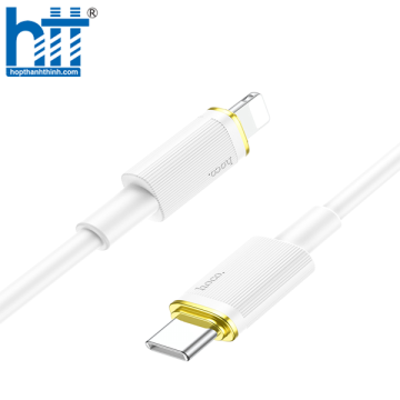 CÁP SẠC U109 Lightning PD charging data cable 1.2M, PD20W (Trắng)