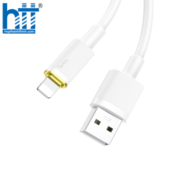 CÁP SẠC U109 Lightning charging data cable 1.2M, 2.4A (Trắng)