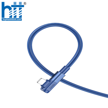 CÁP SẠC U108 Lightning To PD charging data cable 2M, PD20W (Xanh)