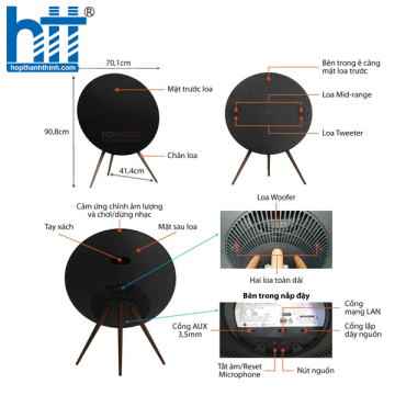 Loa Bang & Olufsen Beoplay A9 MK4 Nordic Ice