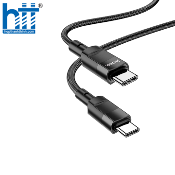 CÁP SẠC U106 Moulder 100W charging data cable for Type-C to Type-C 1.2M , 100W , 20V / 5A , 3A (Đen)