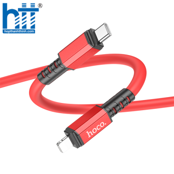 Cáp Sạc X85 Lightning Strength PD charging data cable 1M PD20W (Đỏ)