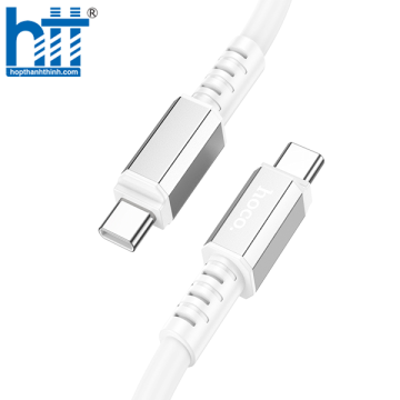 Cáp Sạc X85 Type-C To Type-C Strength 60W charging data cable 1M, 60W, 20V/3A (Trắng)