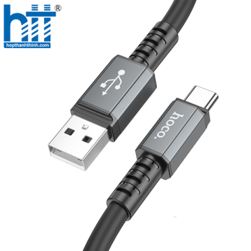 Cáp Sạc X85 Type-C Strength charging data cable 1M, 3A (Đen)